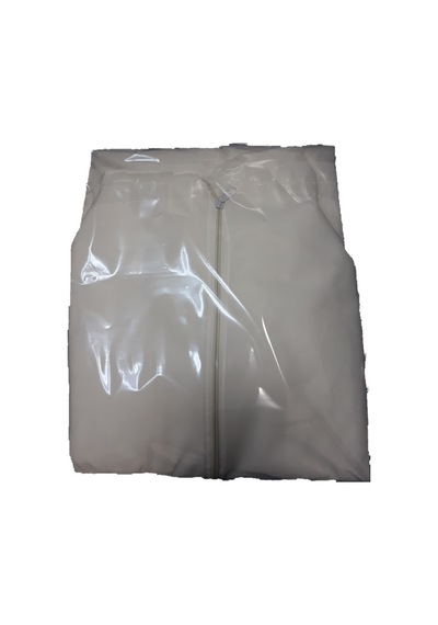 Tek Kullanımlık Fermuarlı Tela Koruyucu Tulum 50 G Beyaz