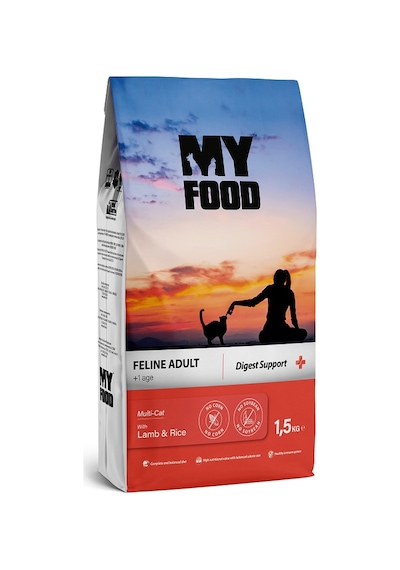 My Food Kuzulu ve Pirinçli Yetişkin Kedi Maması 1500 G My Food Kuzulu ve Pirinçli Yetişkin Kedi Maması 1500 G
