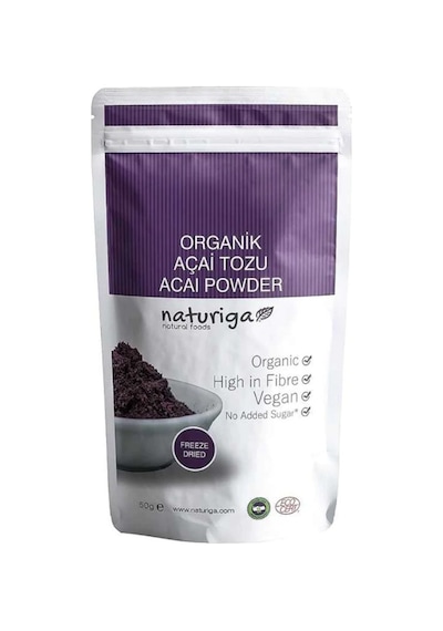 Naturiga Organik Açai Tozu 50 G