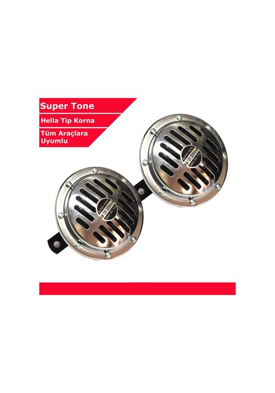 Supertone Hella Tip Krom Korna 115db 12v 2 Adet