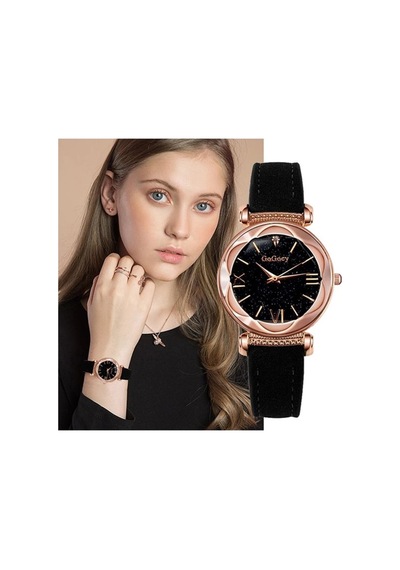 Gogoey Kadın Kol Saati Rose Gold Lüks Moda Şık Bayan Kol Saati