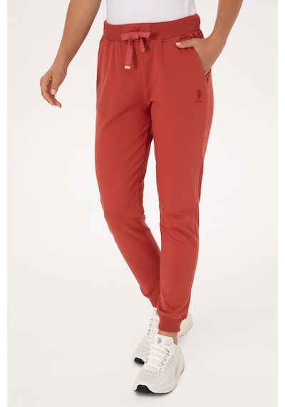 U.S. Polo Assn. Kadın Kiremit Jogger Eşofman Altı 50313584-VR026