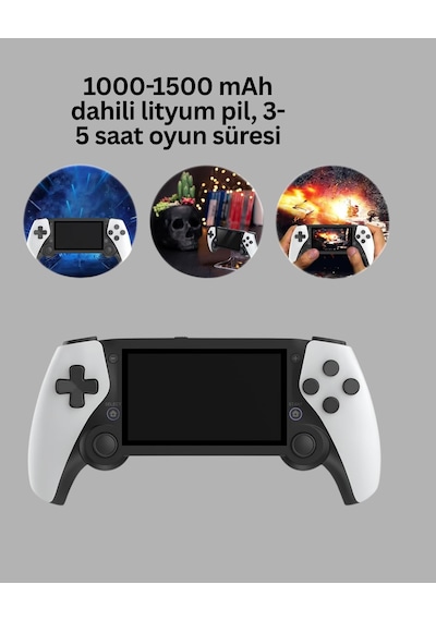 Taşınabilir 4.3' Ekranlı Retro Oyun Cihazı