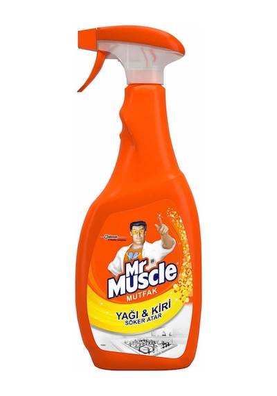 Mr. Muscle Mutfak Yağ Çözücü Sprey 3 x 750 ML