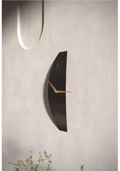 Mateen Metal 47-31cm Dekoratif Duvar Saati Kahve-yeşil-krem Mds-50 Myk2097-4 Diğer