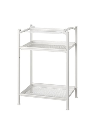 Ikea Spänd Saklama Bölmeli Masa Ayağı, Beyaz