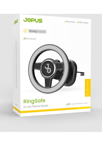 Jopus Araç İçi Petege Takmali Güçlü Mıknatıs Telefon Tutucu Ring Standart