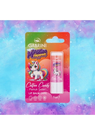 Gabrini Unicorn Kids Lipcare Pamuk Şeker