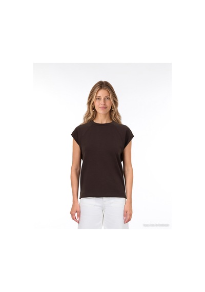 Yargıcı Regular Bisiklet Yaka Kısa Kol T-shirt 26kkts9022x 208 Kahverengi