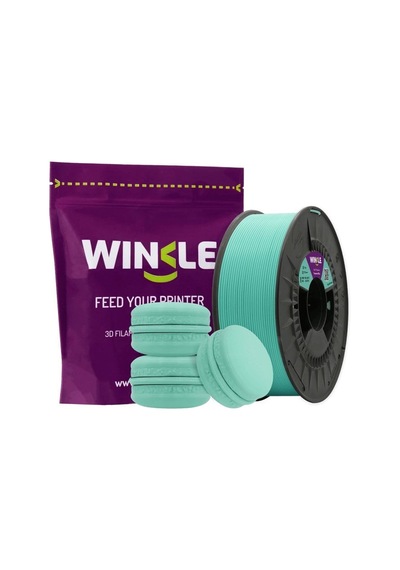 Winkle Pla Hd Filament Pastel Turquoise Blue 1.75mm 1 Kg