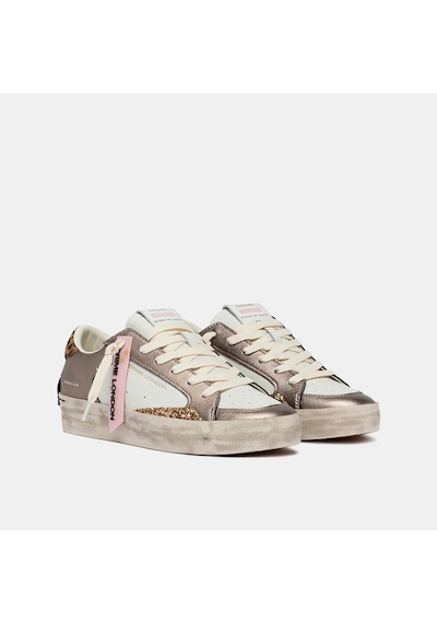 Sneaker Kadın 29115ee8.60 Crime London Sk8 Deluxe 60/c08l Brown Kahverengi