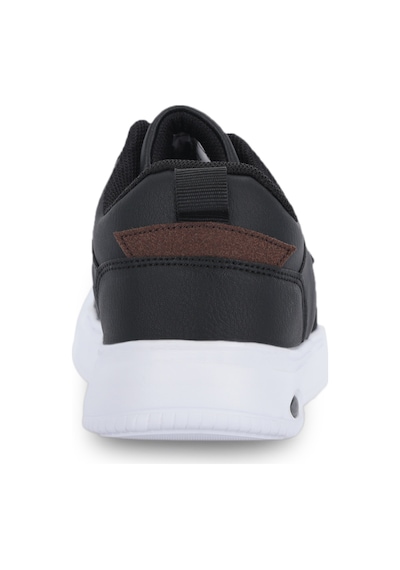 Slazenger Donny Erkek Siyah / Beyaz Günlük Spor Ayakkabısı Siyah - Beyaz