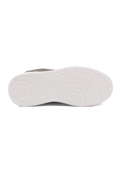 United Colors Of Benetton Siyah Beyaz Bağcıklı Cilt Unisex Spor Ayakkabı Bnı-12098 G Siyah-Beyaz
