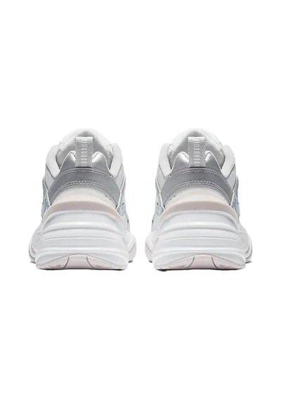 Nike M2k Tekno Leather Unisex Sneaker Hakiki Deri Spor Ayakkabı Beyaz Simli Mavi Yükseklik 4cm Beyaz - Mavi Nike M2k Tekno Leather Unisex Sneaker Hakiki Deri Spor Ayakkabı Beyaz Simli Mavi Yükseklik 4cm Beyaz - Mavi
