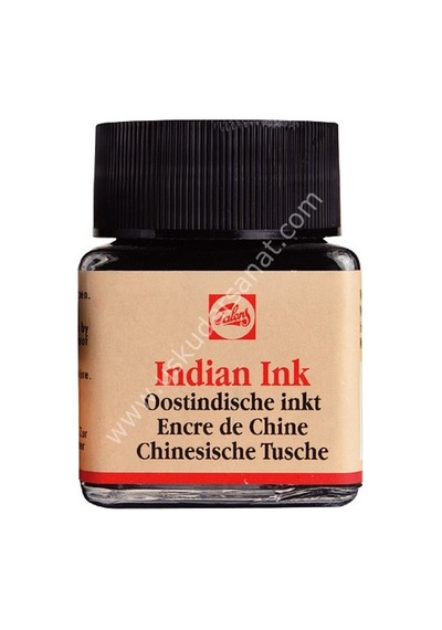 Talens Çini Mürekkebi Indian Ink 30 Ml