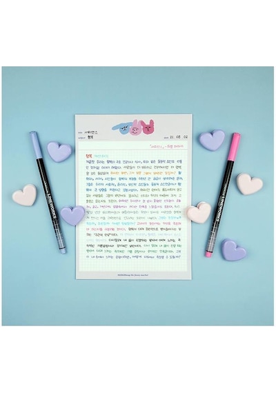 Lineworks Fineliner 10 Renk Kalem Seti 0.5mm 1 Paket 10 Renk Keçe Uçlu Kalem