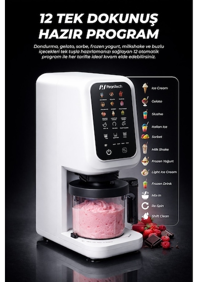 Pirantech DM-26 700 W Dondurma Milkshake Yapma Makinesi