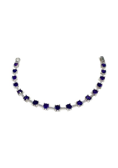 925 Ayar Gümüş Zirkon Mor Taşlı Kadın Bileklik Doğum Günü Sevgililer Günü Hediyesi 19.5 Cm Gümüş - 818946125 Gümüş 925 Ayar Gümüş Zirkon Mor Taşlı Kadın Bileklik Doğum Günü Sevgililer Günü Hediyesi 19.5 Cm Gümüş - 818946125 Gümüş