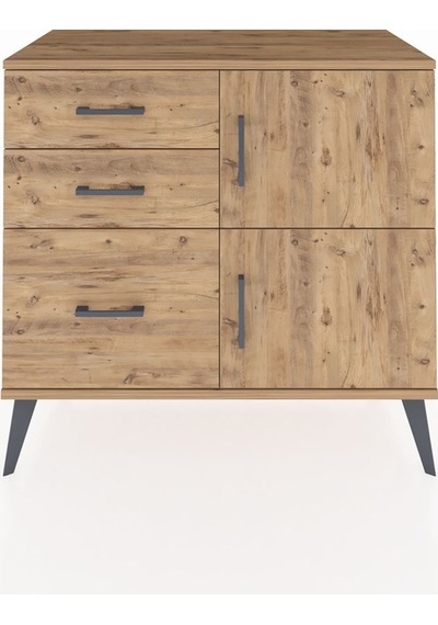 Hyperion Şifonyer Tek Raflı 3 Çekmeceli 2 Kapaklı 88x44x80 Çam-çam Çam Hyperion Şifonyer Tek Raflı 3 Çekmeceli 2 Kapaklı 88x44x80 Çam-çam Çam
