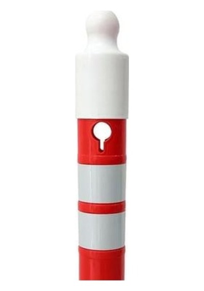 Dubalı Uyarı Dikmesi 12 Kg-110x1200 Mm Reflektifli