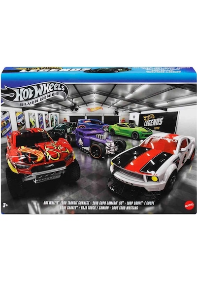 Hot Wheels Jlb24 Silver Series Legends 6-pack Beyaz