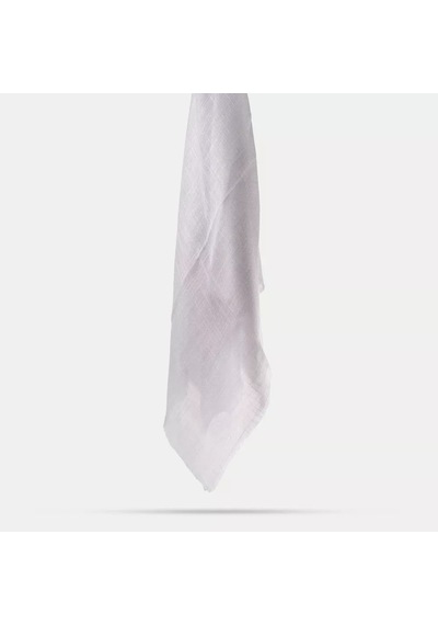 Flamlı Pamuklu Eşarp 96x96 Cm. Gri Gri