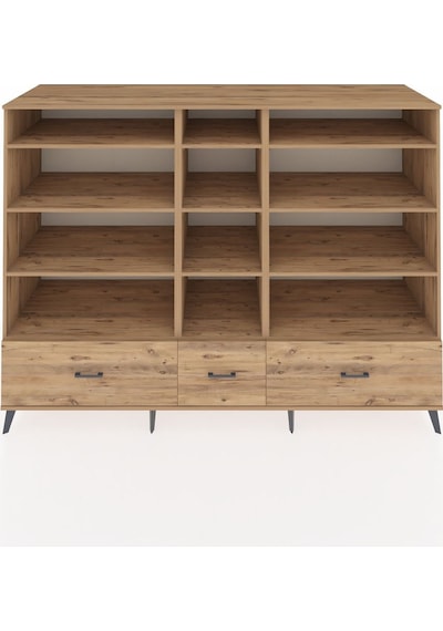 Kronos Dolap 12 Raflı 3 Çekmeceli 220x59x163 Çam-çam Çam-çam Kronos Dolap 12 Raflı 3 Çekmeceli 220x59x163 Çam-çam Çam-çam