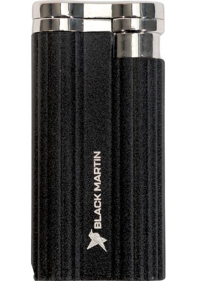 Black Martin Tek Torch Pürmüz Delicili Siyah Metal Puro Çakmağı - Tr9538