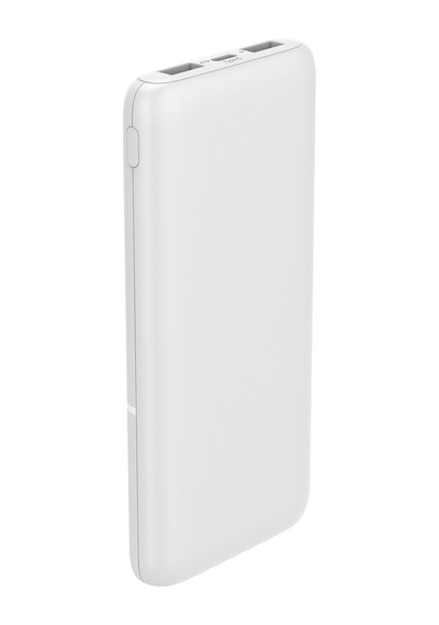 Led Ekranlı Slim 10000mah Powerbank Taşınabilir Şarj Cihazı Type-c / 2 Usb / 3 Port Çıkış / Output 2.1a Beyaz BEYAZ