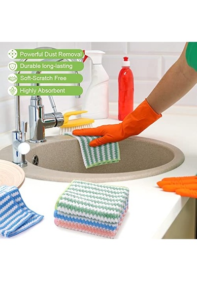 Püsküllü Mutfak Havlusu 6 Adet Genel