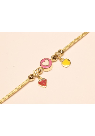 Altın Charm Çocuk Künyesi Guler1002694 Sarı Altın