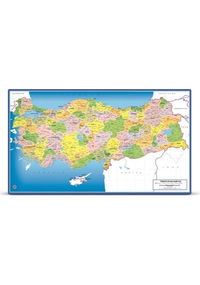 81 Parça Türkiye Siyasi Haritası Frame