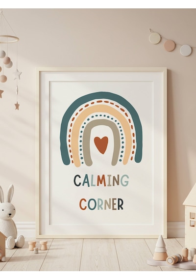Calming Corner Dijital Baskı Poster V1 Çerçevesiz