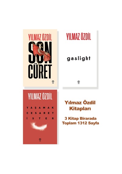 Yılmaz Özdil Üçlü Kitap Seti 1312 Sayfa