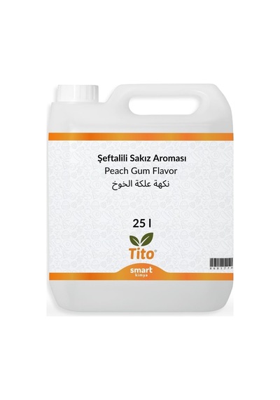 Şeftalili Sakız Aroması 25 Litre