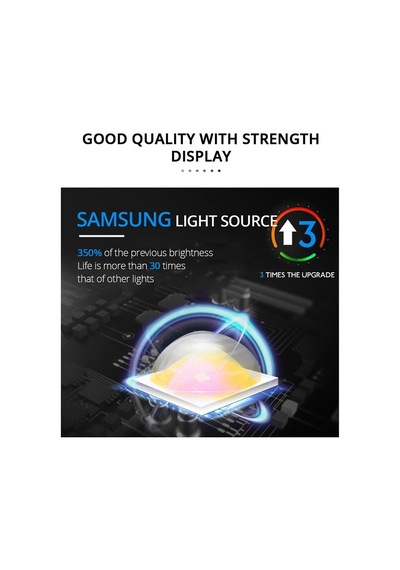 Motosiklet Su Geçirmez 6500 K 8 Led'ler Çift Yardımcı Baskı Spot Işığı 12 V