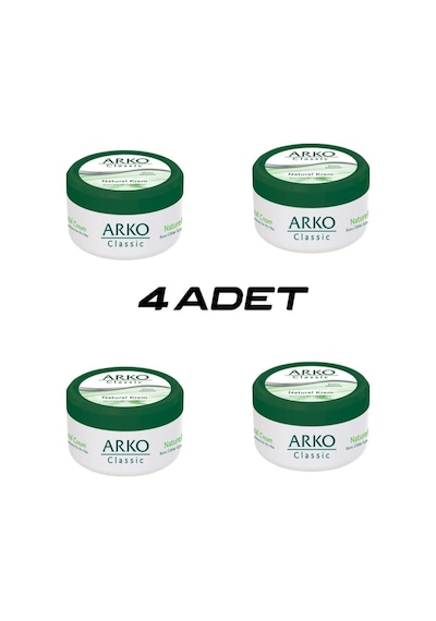 4 Adet Arko Classic Naturel El Kremi 150ml Bx40