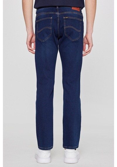 Lee Extreme Motion Slim Fit Dar Kesim Pamuklu Esnek Mavi Denim Jean Pantolon
