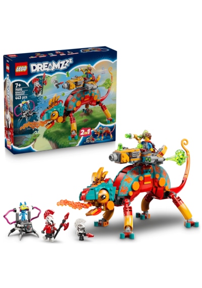 LEGO® DREAMZzz™ Mateo’nun Ateş Bukalemunu 71492 - 7 Yaş ve Üzeri Çocuklar için Yaratıcı Oyuncak Yapım Seti (443 Parça)