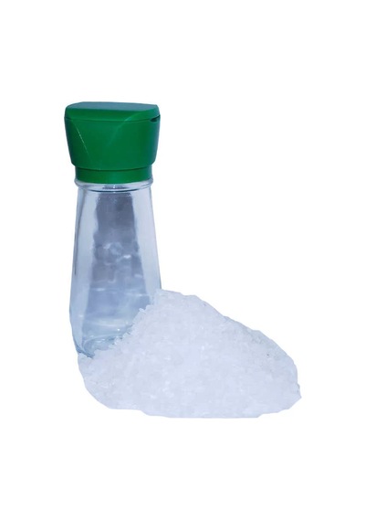 Tuz Karabiber Değirmeni Yeşil + Himalaya Çakıl Tuz Beyaz 250 Gr
