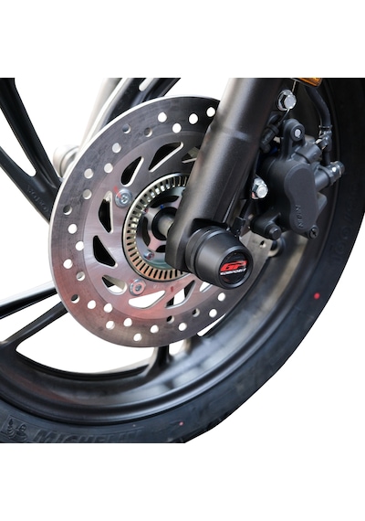 Gp Kompozit Honda Sh 125 2024-2026 Uyumlu Ön Aks Koruma Takozu Siyah
