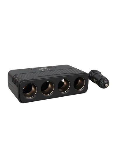 12v-24v 4 Port Araç Çakmak Çoğaltıcı 1 Type C 1 Usb Şarj Girişleri 120w