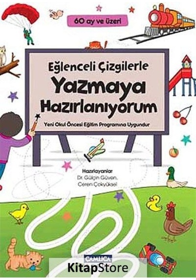 Eğlenceli Çizgilerle Yazmaya Hazırlanıyorum 60 Ay ve Üzeri /