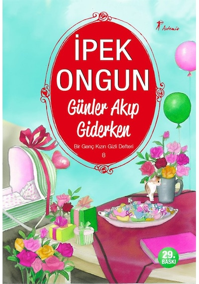 Bir Genç Kızın Gizli Defteri 1 + Günler Akıp Giderken + Okuma Sticker'ları