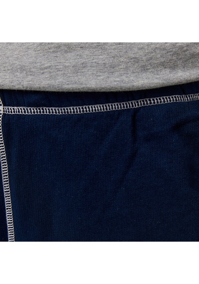 Tommy Jeans Topstitch Badge Kadın Mavi Eşofman Alti Düz Dw0dw18752