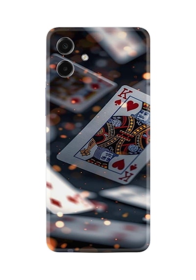 Samsung Uyumlu Galaxy A07 Kılıf Orta Sertlikte Yüksek Korumalı Baskılı Kapak524-sma07 Renk4 Renk4