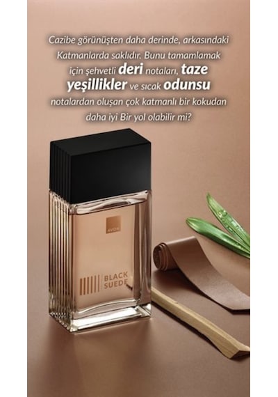 Avon Black Suede Erkek Parfüm EDT 100 ML