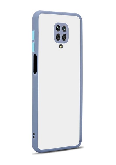 Xiaomi Redmi Note 9s Kılıf Zore Hux Kapak Mor