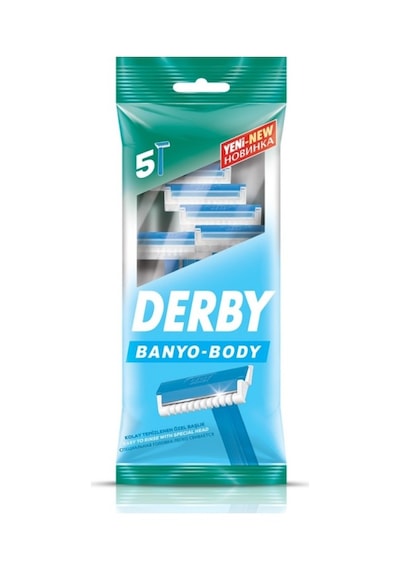 Derby Banyo Kullan-At Tıraş Bıçağı 5'li