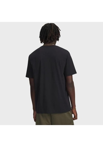 Under Armour 60/40s Armour Globe Erkek Siyah Polo Yaka Tişört